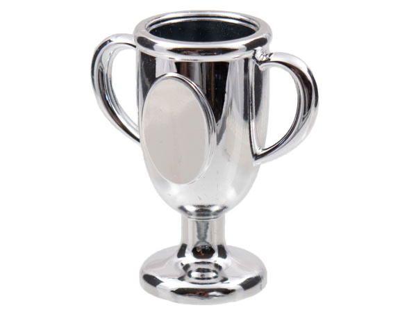 Equipment Trophy in Chrome Silver