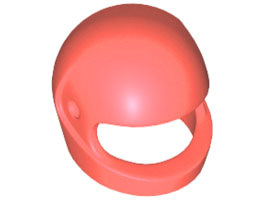 Helmet, Standard in Coral