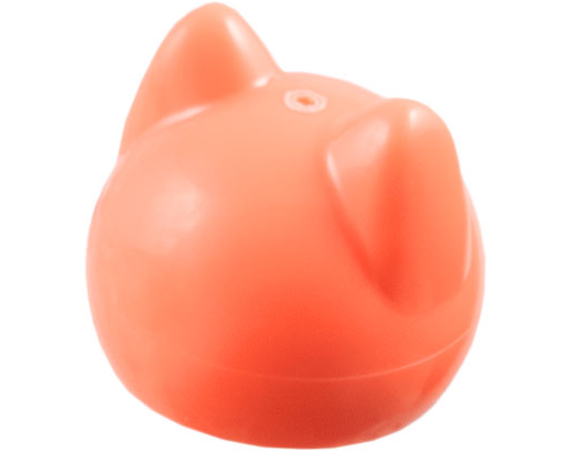 Musical Instrument Banjo with Cat Ears in Coral