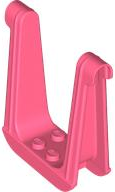 Plate Special Swing 6 x 2 x 5 1/3 in Coral