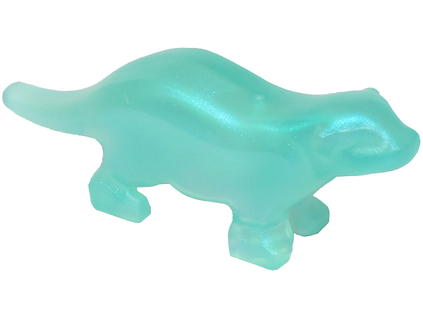 Animal, Otter [Plain] in Satin Trans-Light Blue
