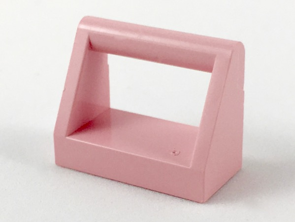 Tile Special 1 x 2 with Handle in Pink