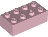 Brick 2 x 4 in Pink