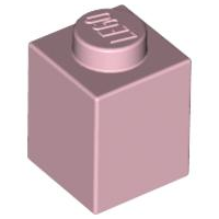 Brick 1 x 1 in Pink