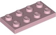 Plate 2 x 4 in Pink