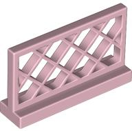Fence Lattice 1 x 4 x 2 in Pink