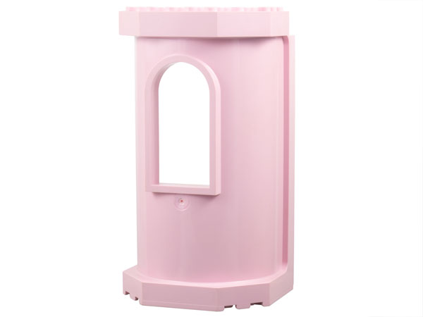 Belville Wall 6 x 8 x 12 - Tower with Window in Pink