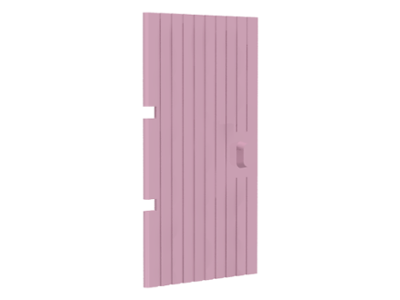 Door 1 x 4 x 6 in Pink