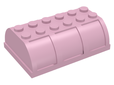 Trunk / Chest Lid 4 x 6 x 1 2/3 in Pink