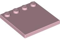 Plate Special 4 x 4, Studs on One Edge Plain] in Pink