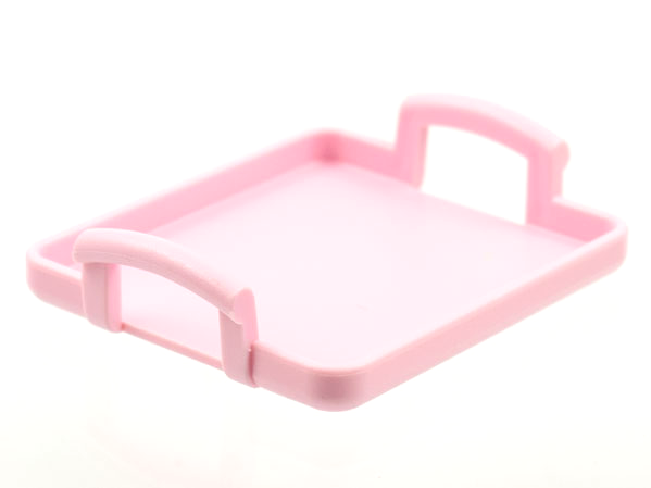Belville / Scala, Equipment Tray with Handles 5 x 4 x 1 in Pink