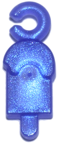 Pendant Lollypop in Satin Trans-Purple