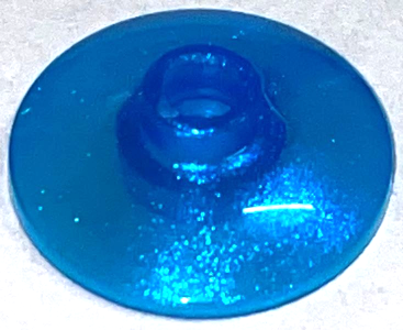 Dish 2 x 2 Inverted [Radar] in Satin Trans-Dark Blue
