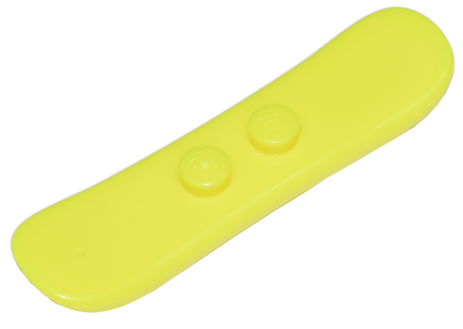 Sports Snowboard Small in Neon Yellow
