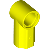 Technic Axle and Pin Connector Angled #1 in Neon Yellow