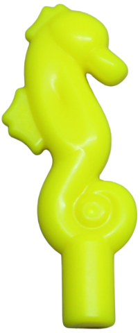 Animal, Sea Life Set, Octopus in Neon Yellow