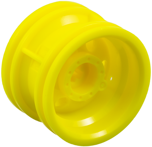 Wheel 30.4 x 20 without Pinholes, with Reinforced Rim in Neon Yellow