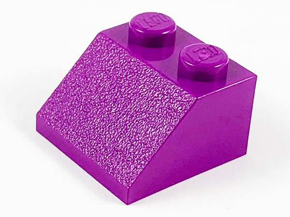 Brick Sloped 45° 2 x 2 in Purple