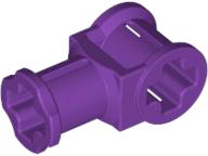 Technic Axle Connector with Axle Hole [Reinforced] in Purple