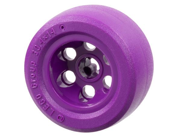 Wheel 30.4 x 14 Solid Smooth in Purple
