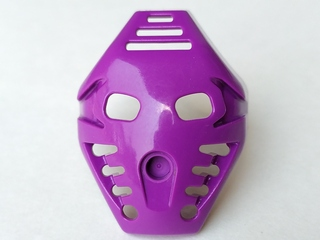 Large Figure Mask Pakari in Purple