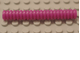 Hose, Ribbed 7mm D. 7L / 5.6cm in Purple