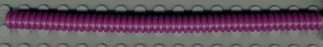 Hose, Ribbed 7mm D. 16L / 12.8cm in Purple