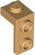 Bracket 1 x 1 - 1 x 2 in Medium Tan