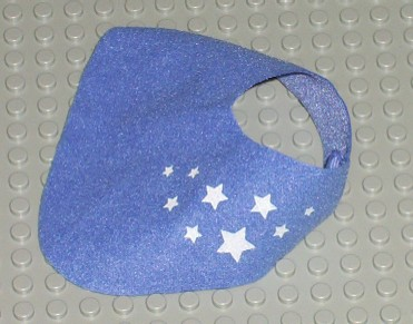Belville, Animal / Creature Accessory, Horse Blanket, Non-Opening, with White Glitter Stars Print in Lilac