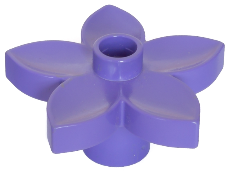 Duplo Plant, Flower with 1 Top Stud in Lilac