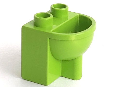 Duplo Bathroom Sink in Fabuland Lime