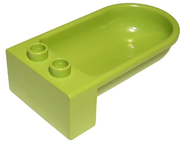 Duplo Bathtub in Fabuland Lime
