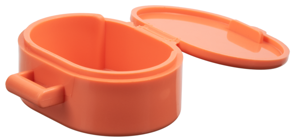 Belville / Scala, Bag / Case, Oval in Salmon
