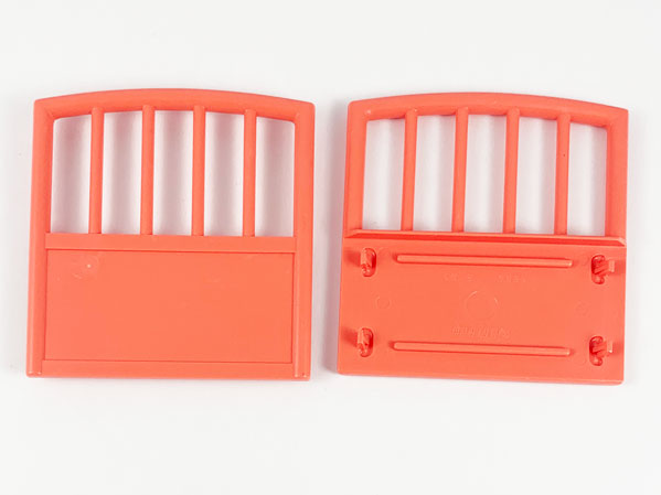 Scala, Baby Crib Footboard 1 x 7 x 6 in Salmon