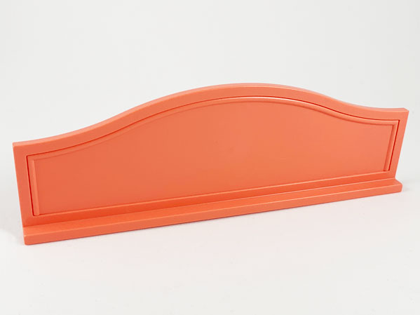 Scala, Bed Headboard 1 x 16 x 4 in Salmon