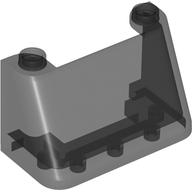Windscreen 2 x 4 x 2 in Trans-Black
