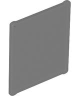 Glass For Frame 1 x 3 x 3 in Trans-Black