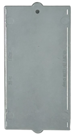 Glass for Window 1 x 2 x 3 Flat Front in Trans-Black