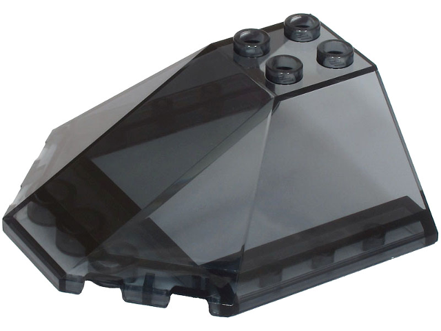 Windscreen 6 x 6 x 2 Canopy in Trans-Black