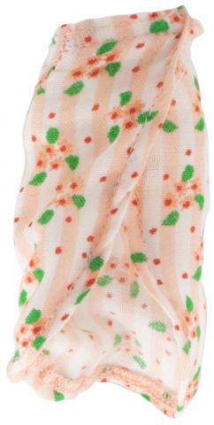Scala, Skirt, Long with Pink Flowers in Light Salmon