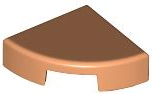 Tile Round 1 x 1 Quarter in Nougat