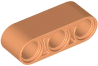 Technic Beam 1 x 3 Thick in Nougat