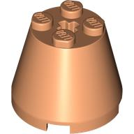 Cone 3 x 3 x 2 in Nougat