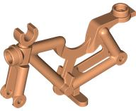 Bicycle Frame, No Handlebars in Nougat