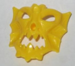 Large Figure Mask, Aquagon in Yellow