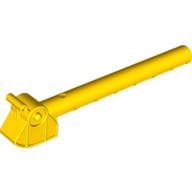 Duplo Train Barrier / Crossing Gate with Lever [Plain] in Yellow