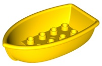 Duplo Boat 4 x 7 in Yellow