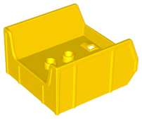 Duplo Dump Truck Bed 4 x 4 x 2 (Tipper) in Yellow