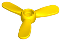 Duplo Rotor 3 blade, 4 Diameter (Propeller) in Yellow