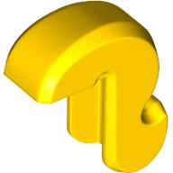 Animal Body Part, Cat Tail in Yellow